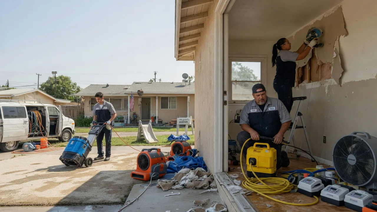Water Damage Restoration in Grandfalls, TX near me